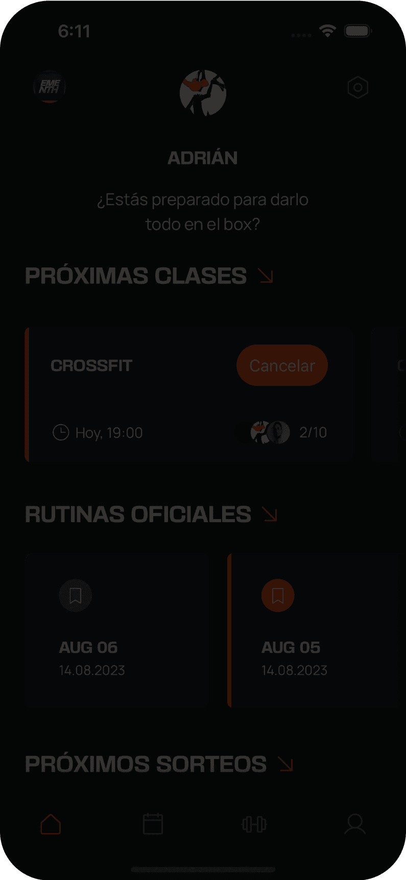 App screenshot