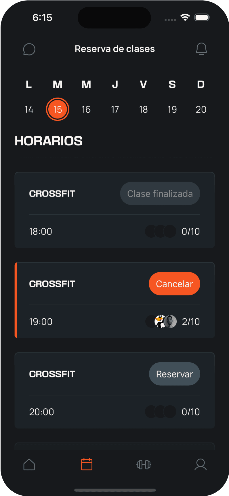 App screenshot